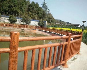 仿樹(shù)皮護(hù)欄
